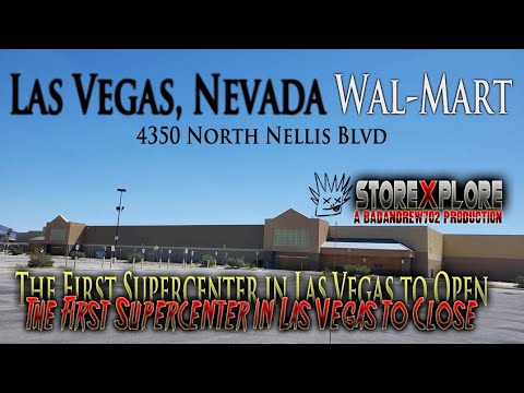 Walmart Supercenter In Las Vegas, Nevada 